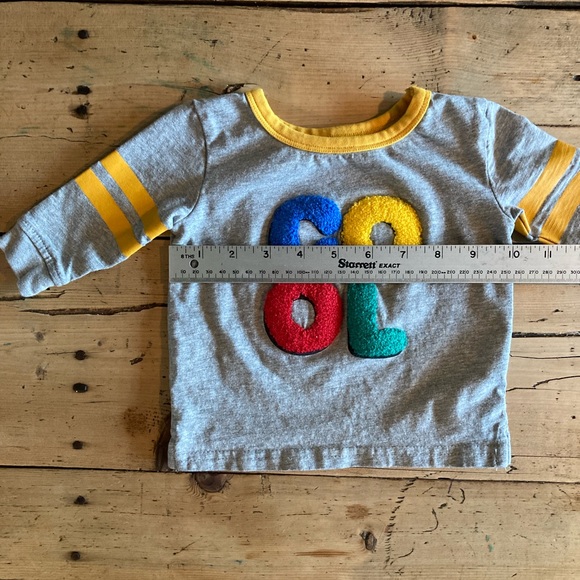 Long sleeve t-shirt with a « COOL » sign on front size 3-6 month - Picture 4 of 6